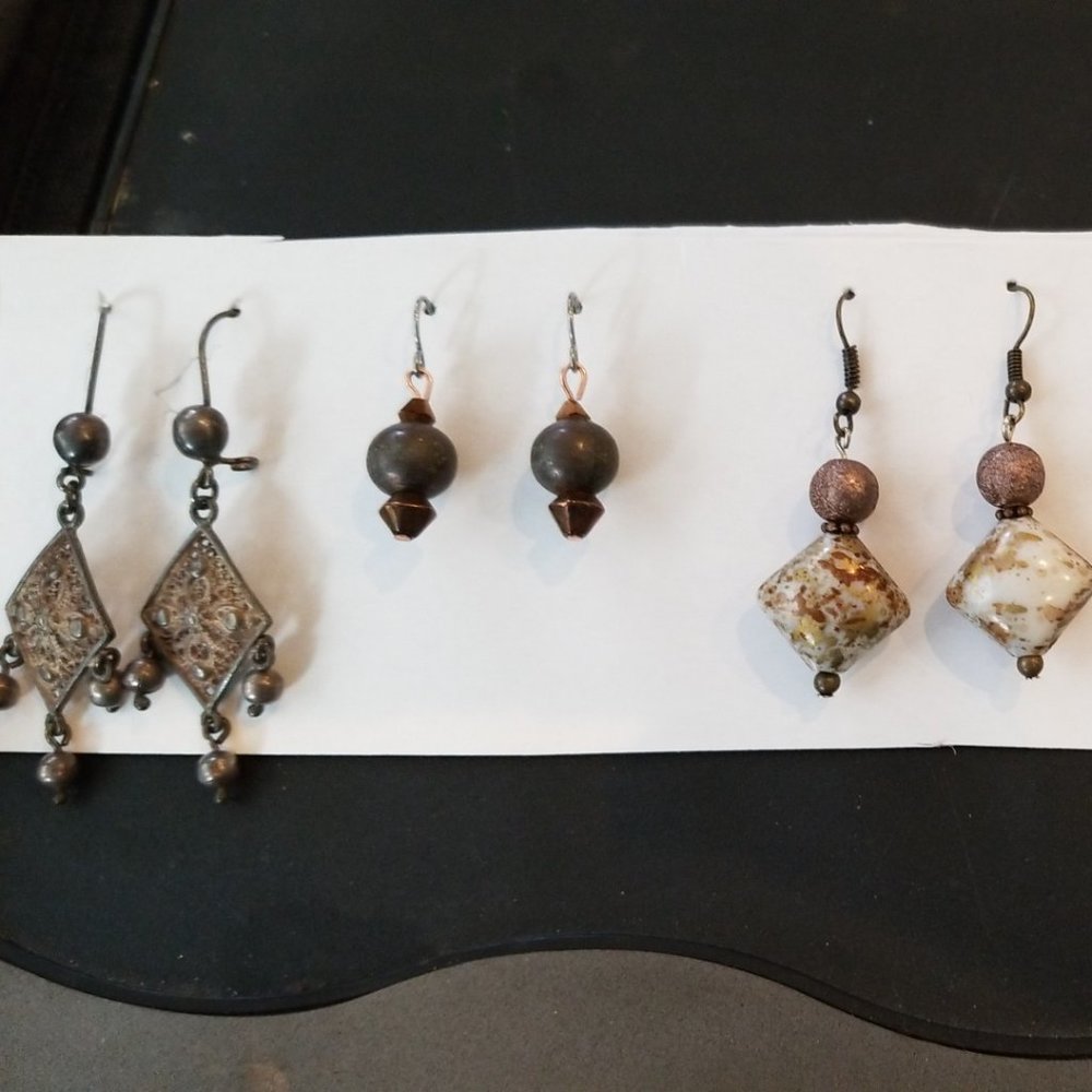Lot of French Hook Earrings